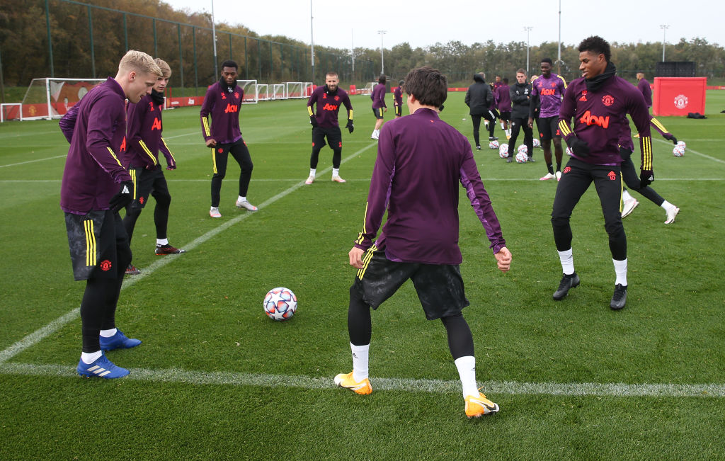 Manchester United Training Session