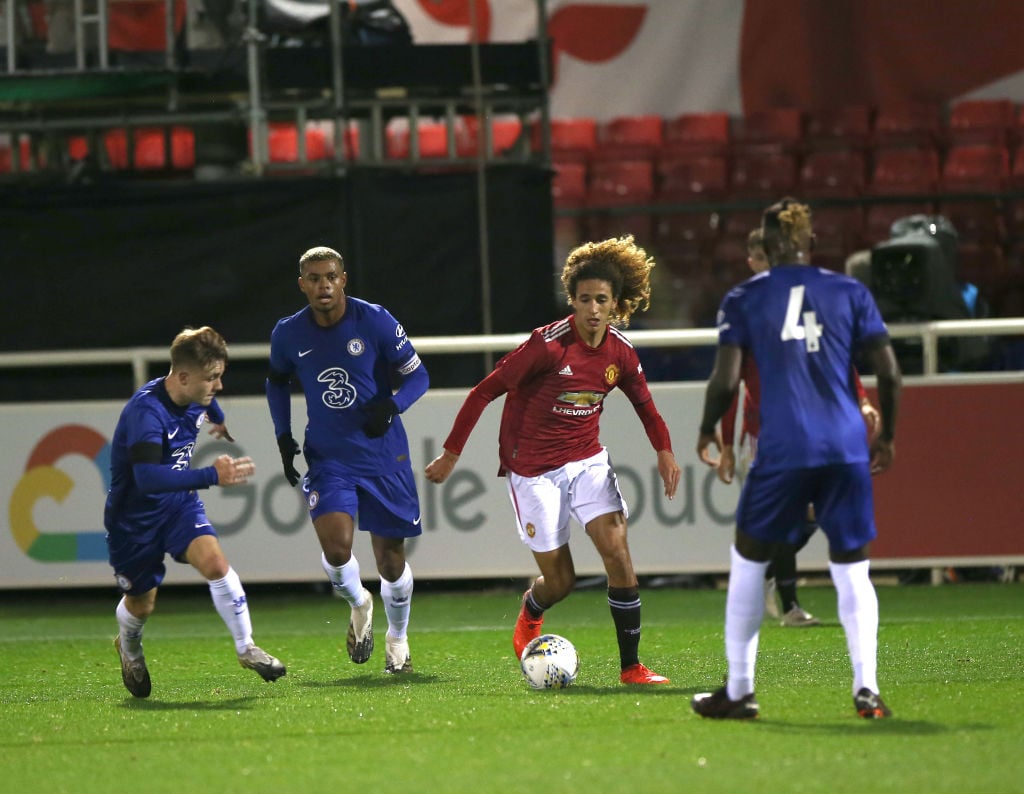 Chelsea U18 v Manchester United U18 - FA Youth Cup Semi-Final
