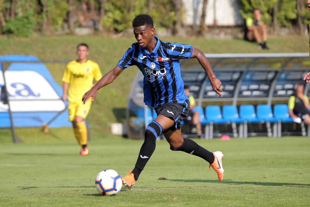 United fans react as Amad Diallo comes off the bench for Atalanta