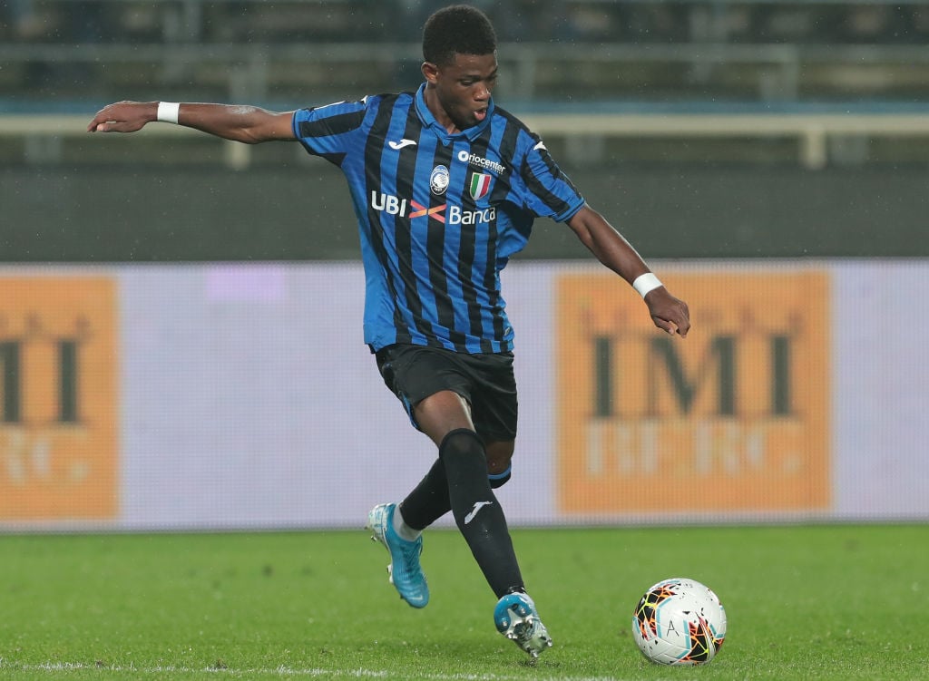 United fans react as Amad Diallo comes off the bench for Atalanta