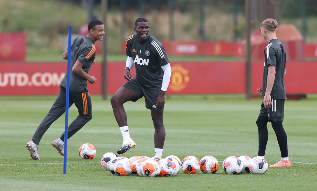Manchester United Training Session