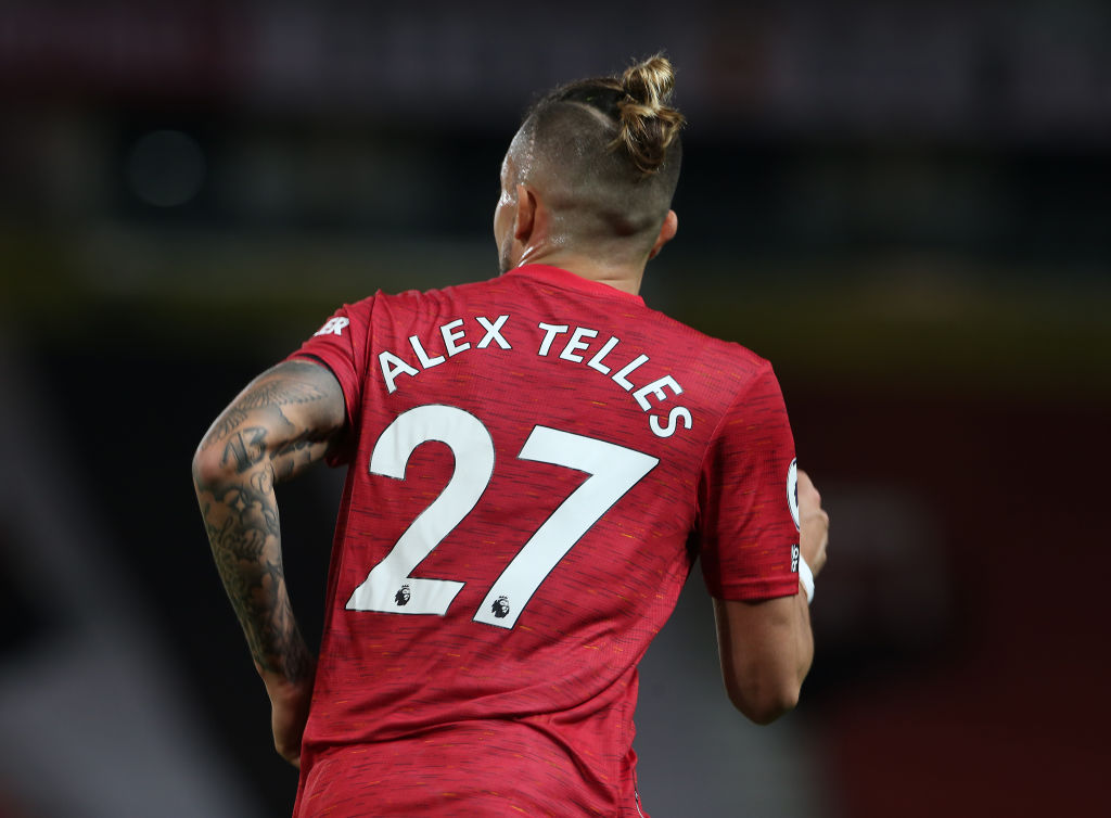 Manchester United fans react to Alex Telles' performance