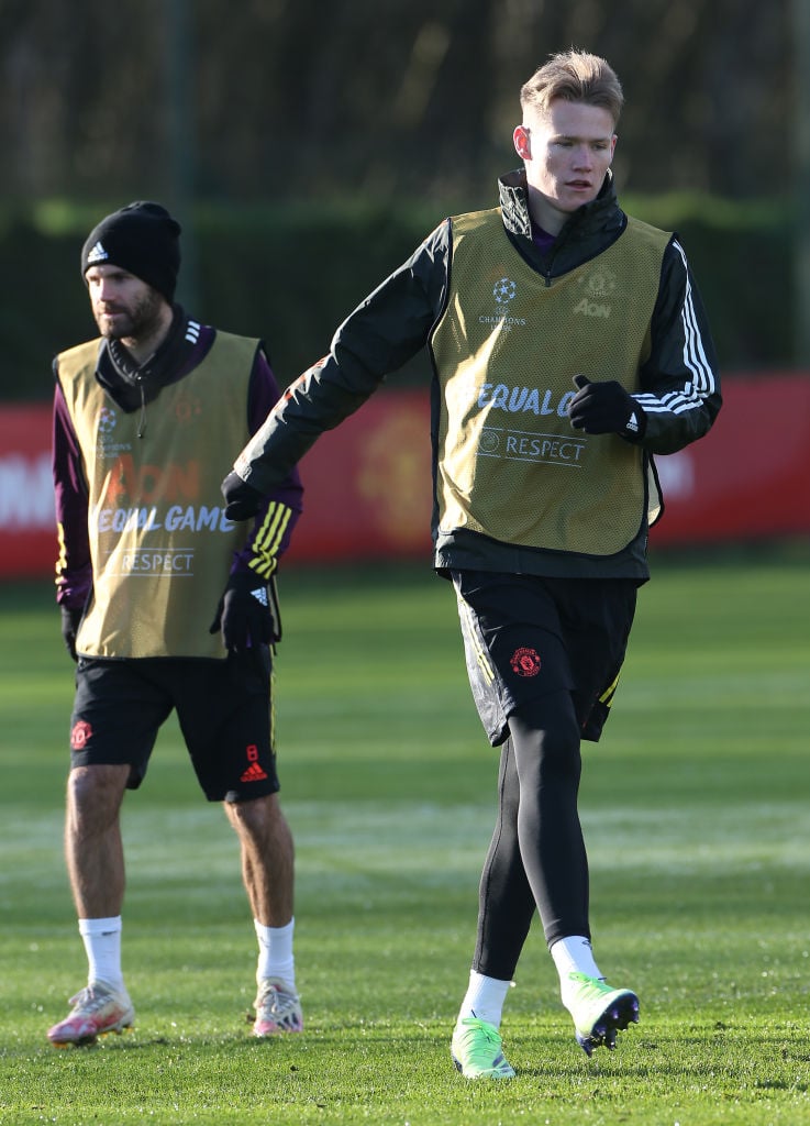 Manchester United Training Session