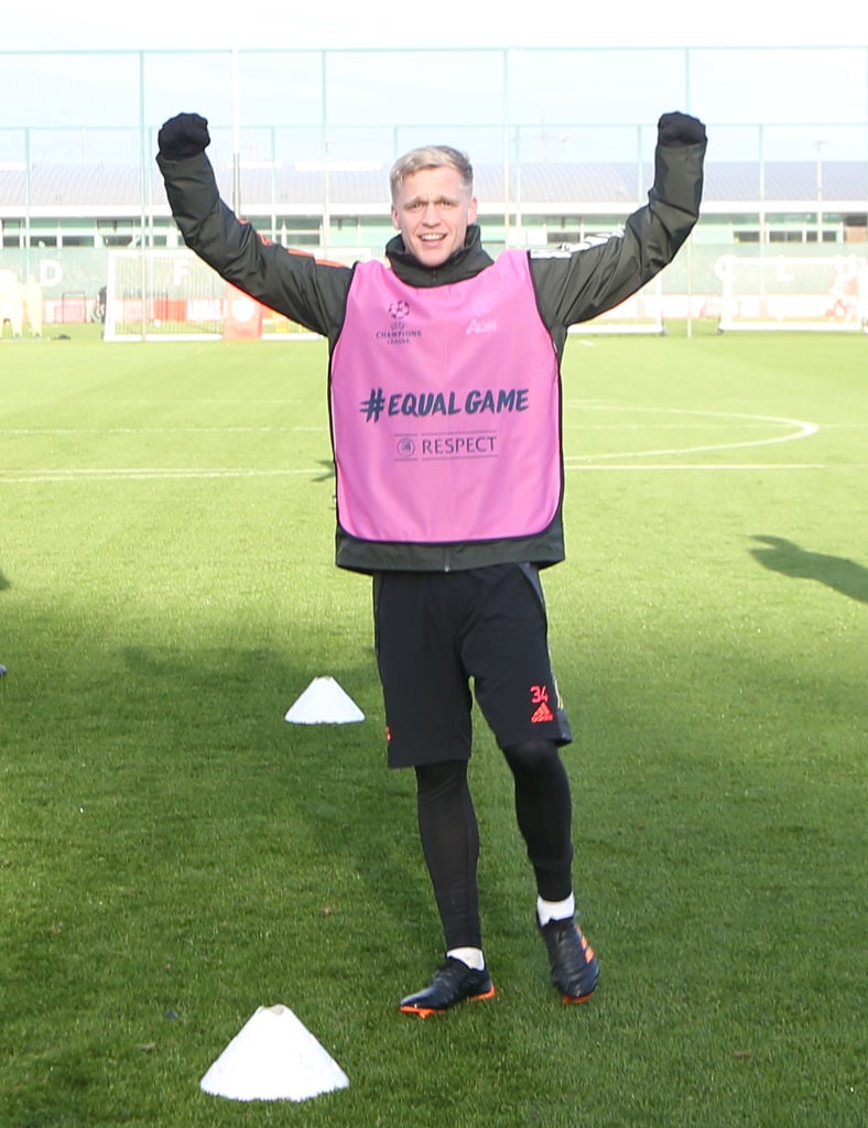 Manchester United Training Session