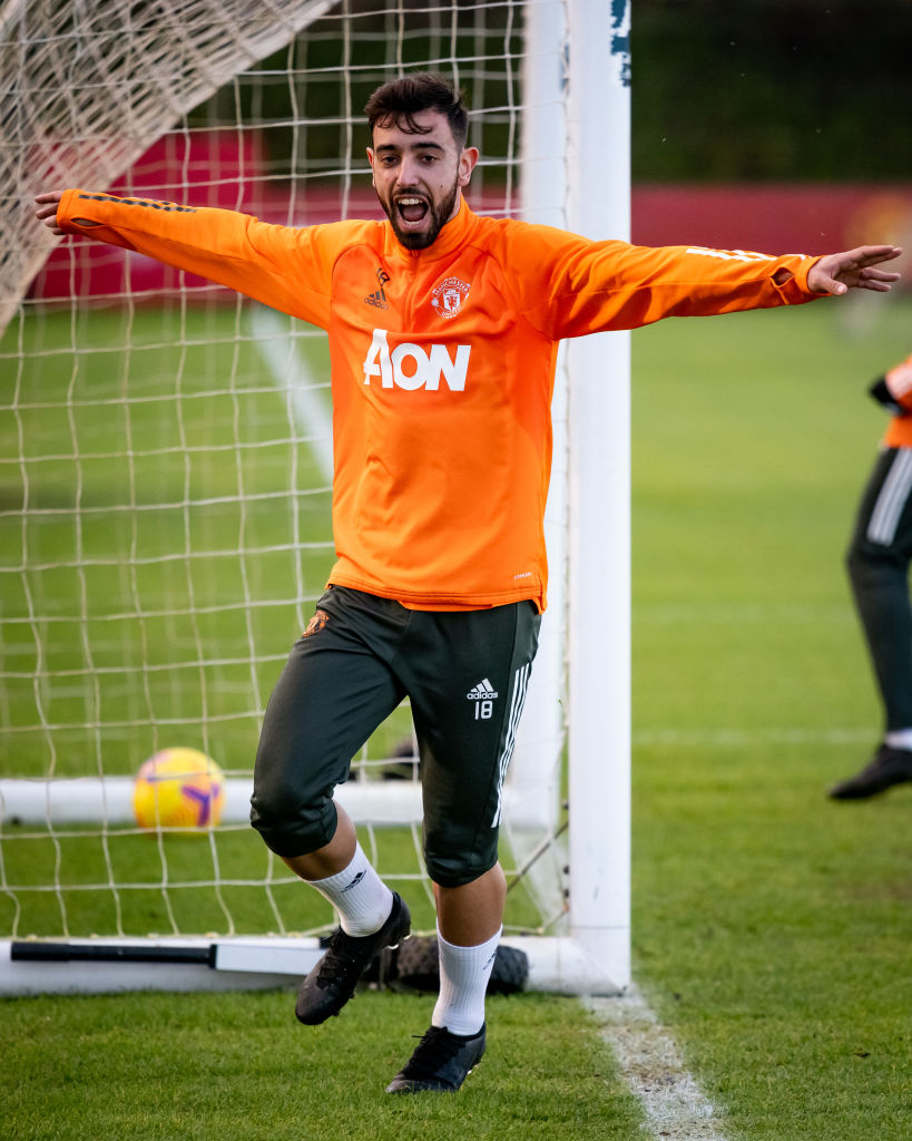 Manchester United Training Session