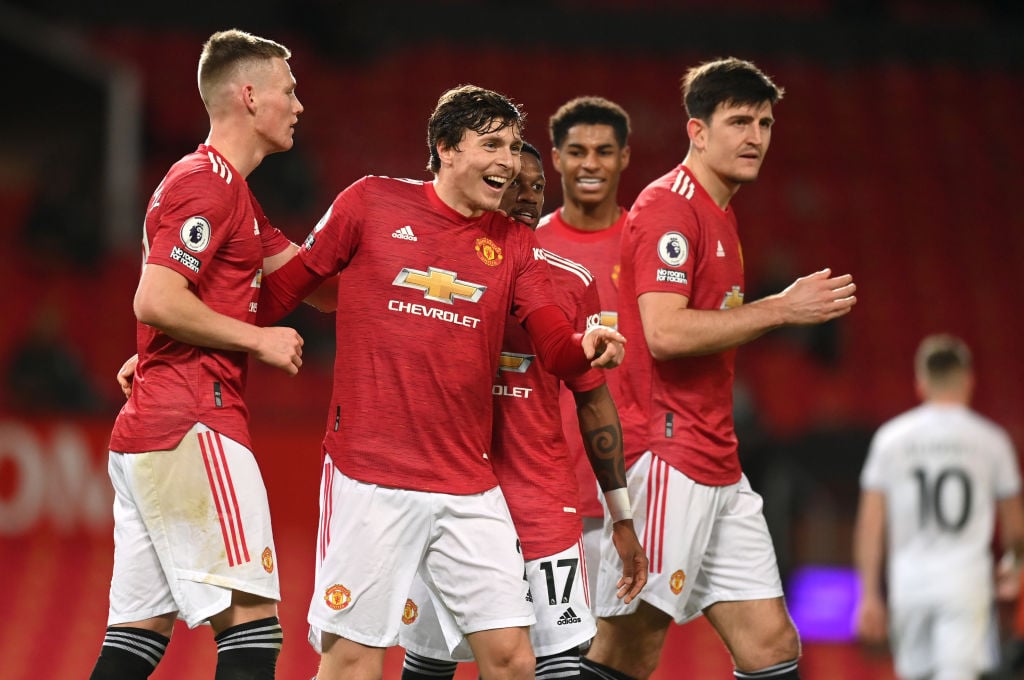 Harry Maguire praises Scott McTominay's two-goal display against Leeds