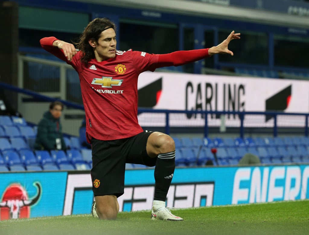 Edinson Cavani will return to help Manchester United at the perfect time