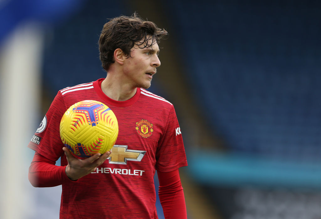 Victor Lindelof says he has been struggling with injury