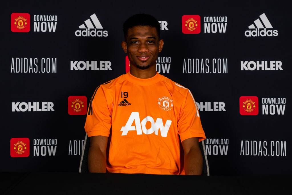 Amad Diallo Arrives for his First Day at Manchester United