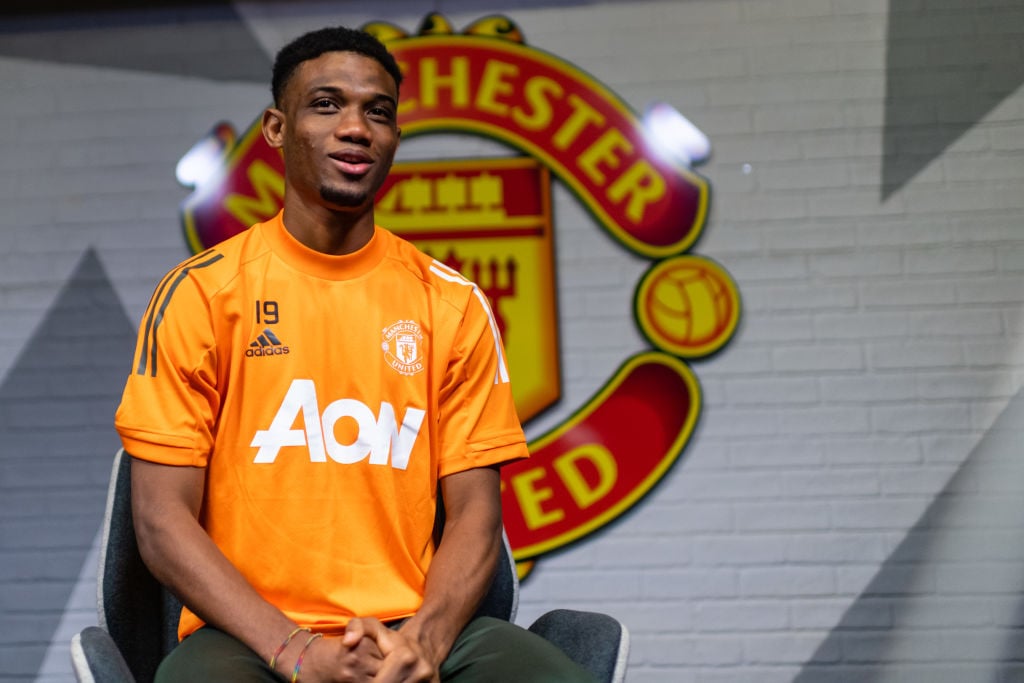 Amad Diallo Arrives for his First Day at Manchester United