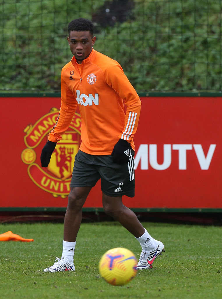 Manchester United Training Session