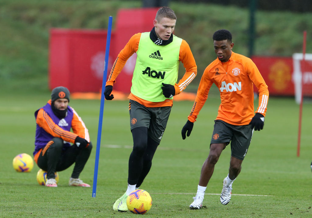Manchester United Training Session