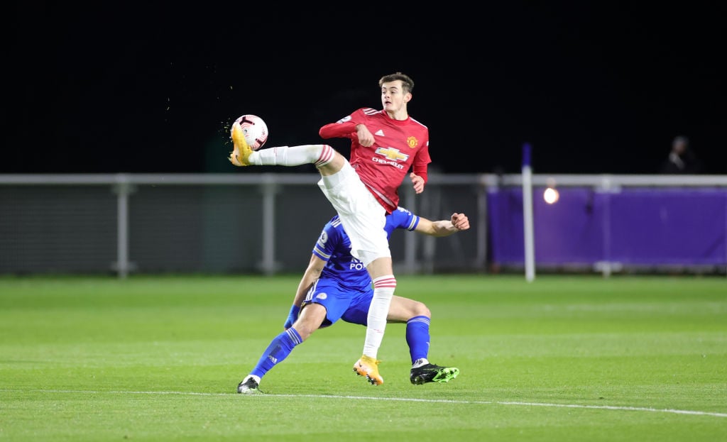 Manchester United fans react to seeing Joe Hugill in first team training