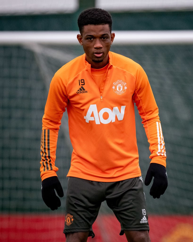 Manchester United Training Pictures Ahead Of Fulham Clash