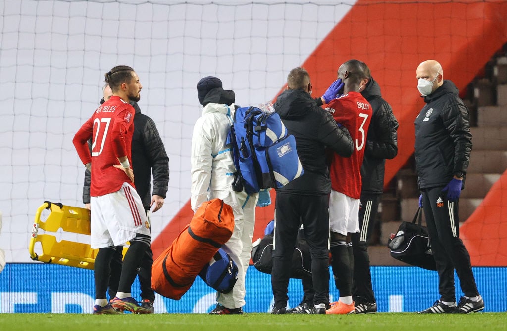 Eric Bailly sends assurance with injury update