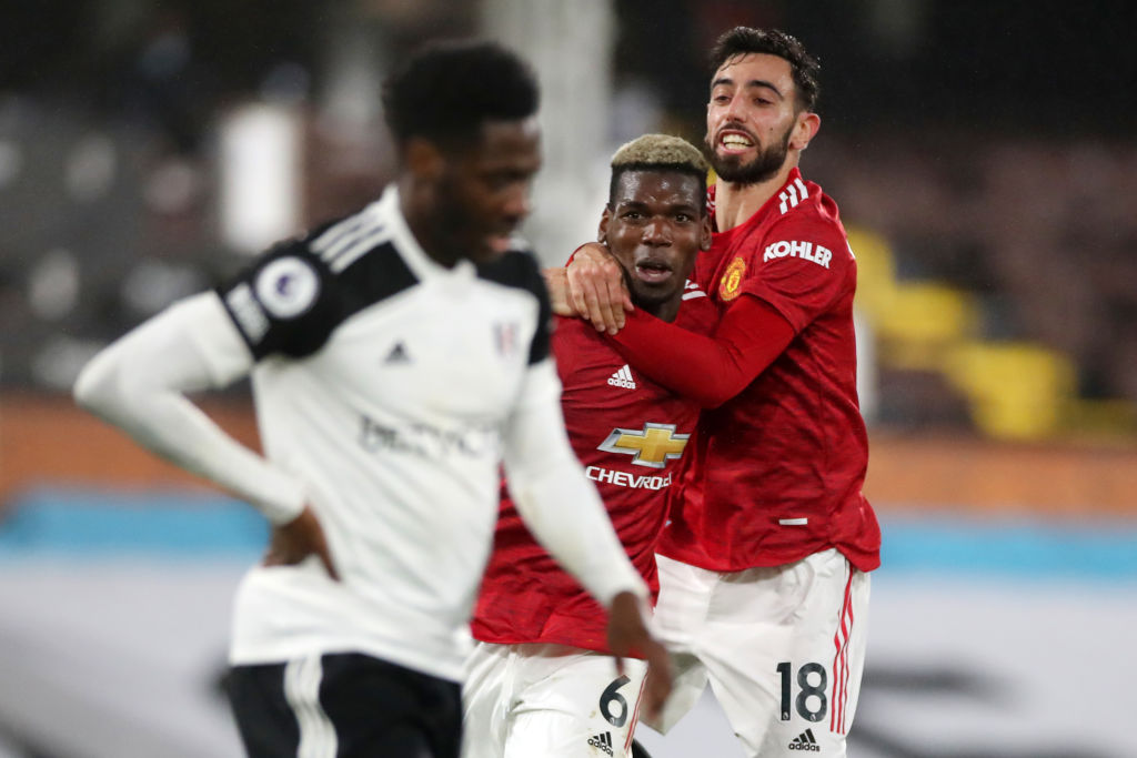 Bruno Fernandes Says He Loves Playing Alongside Paul Pogba