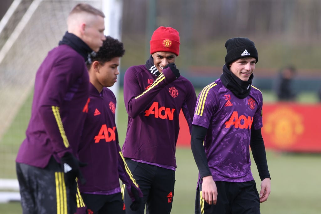 Manchester United Training Session