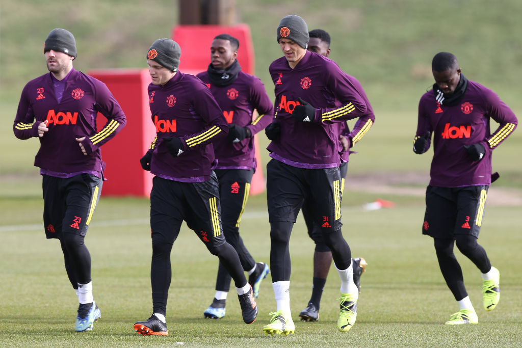 Manchester United Training Session