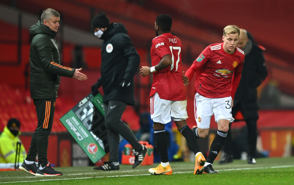 Van de Beek must learn from how Fred recovered from poor first Manchester United season