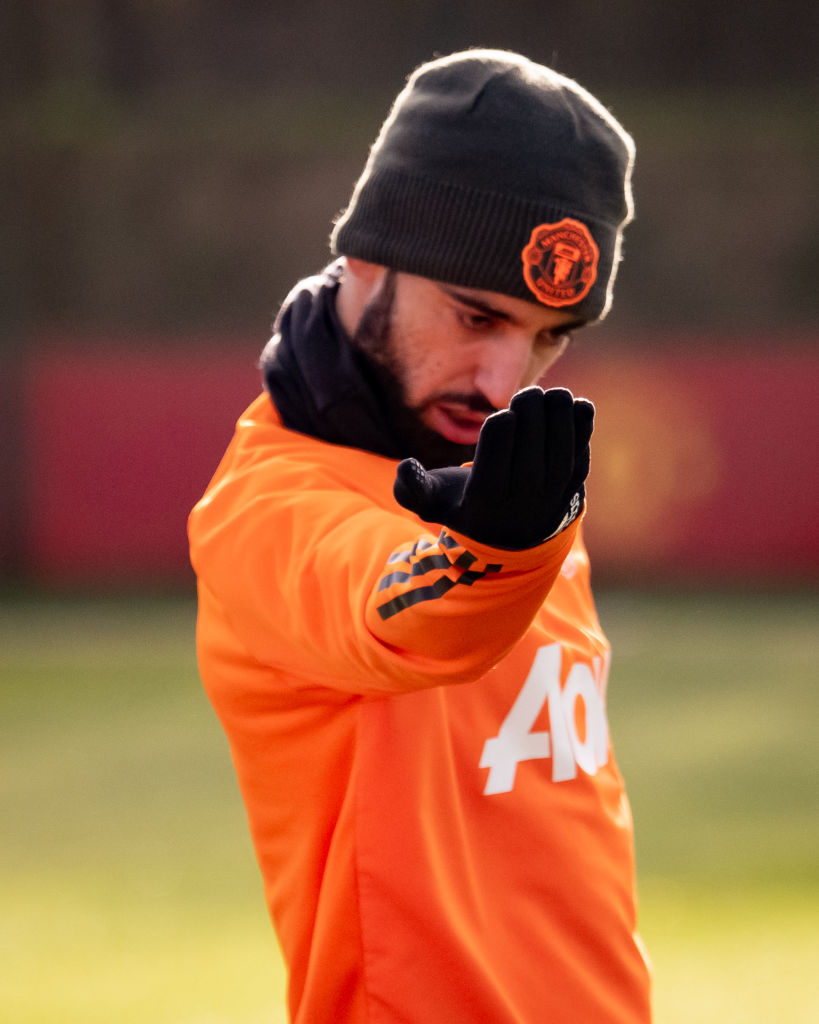 Manchester United Training Session