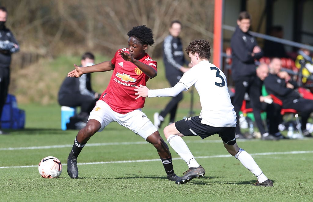 Young Manchester United U18s side beaten 3-1 at home to Derby County