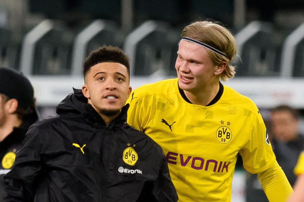 Haaland has shown why Manchester United need to sign Sancho as a priority