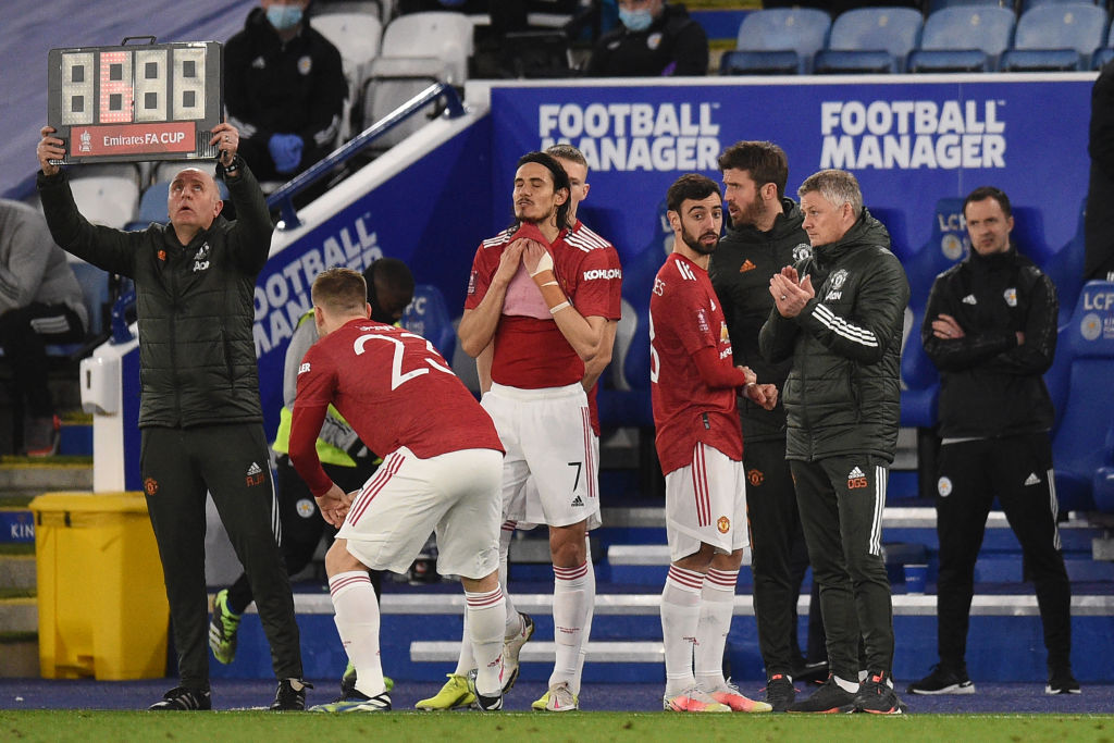 FBL-ENG-FA CUP-LEICESTER-MAN UTD