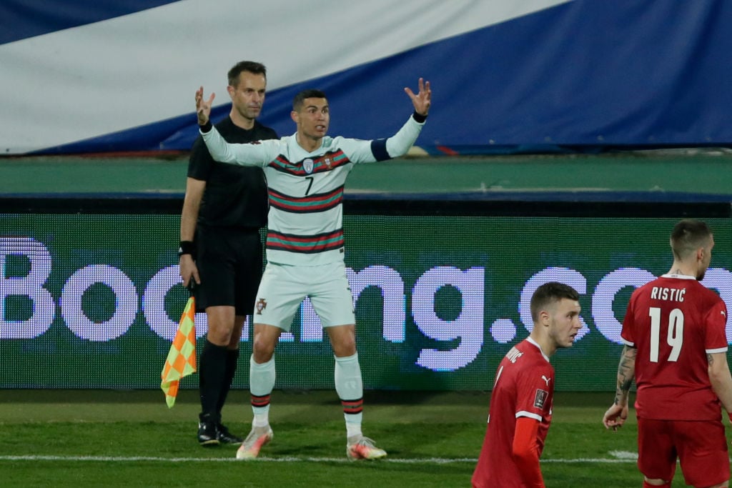 Serbia v Portugal -World Cup Qualifier