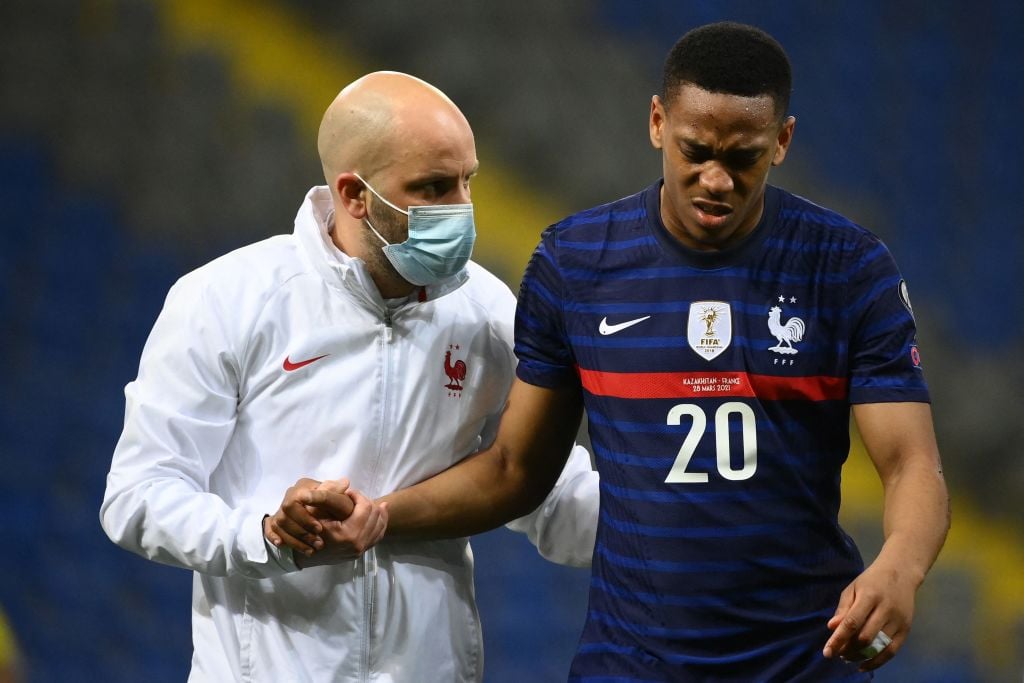 Deschamps explains as Anthony Martial misses out on France squad for Euro 2020