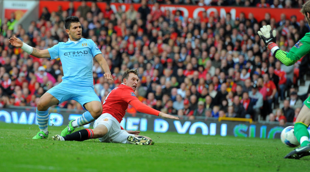 Manchester City's Argentinian striker Se