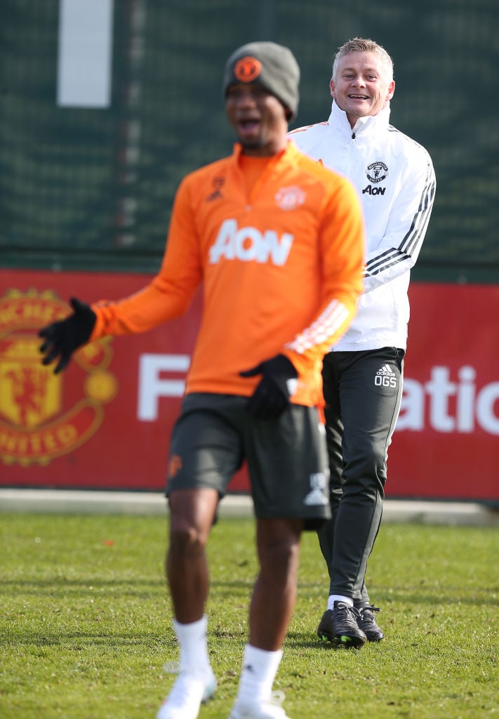 Manchester United Training Session
