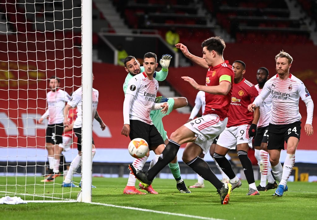 Manchester United v A.C. Milan - UEFA Europa League Round Of 16 Leg One