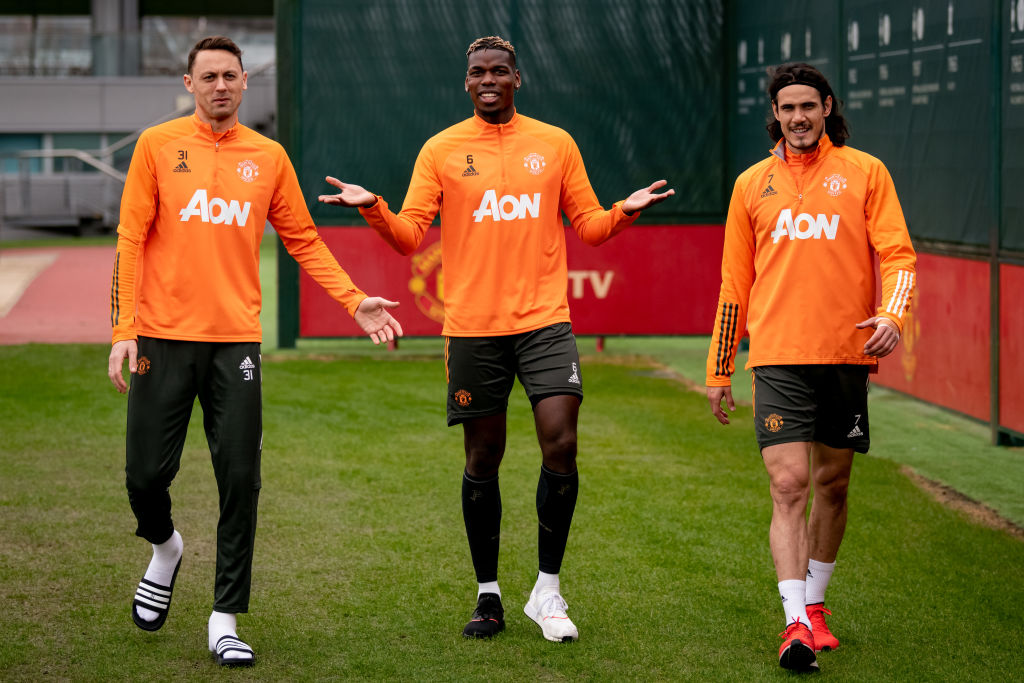 Manchester United Training Session