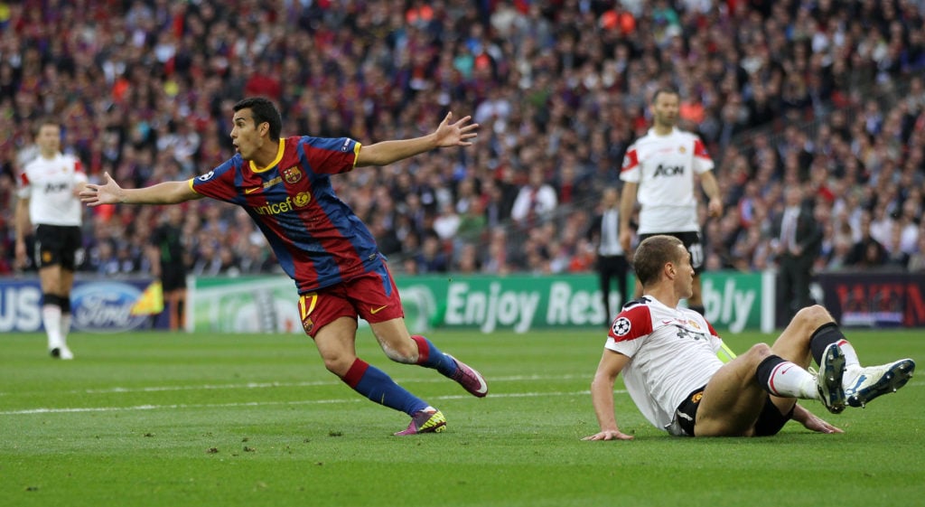 Barcelona's Spanish forward Pedro Rodrig