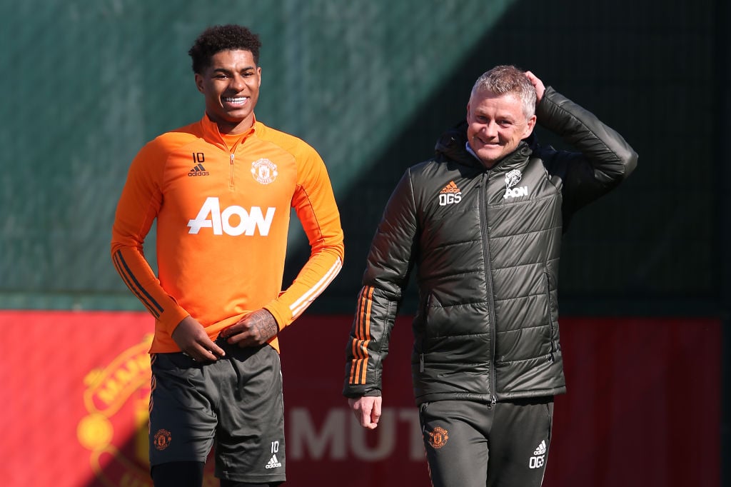 Solskjaer says Marcus Rashford could feature for United against Burnley