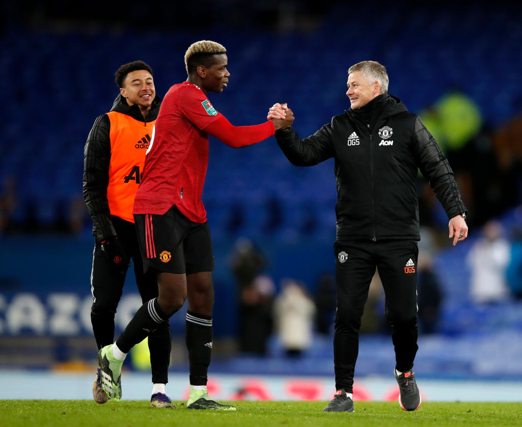 Everton v Manchester United - Carabao Cup Quarter Final