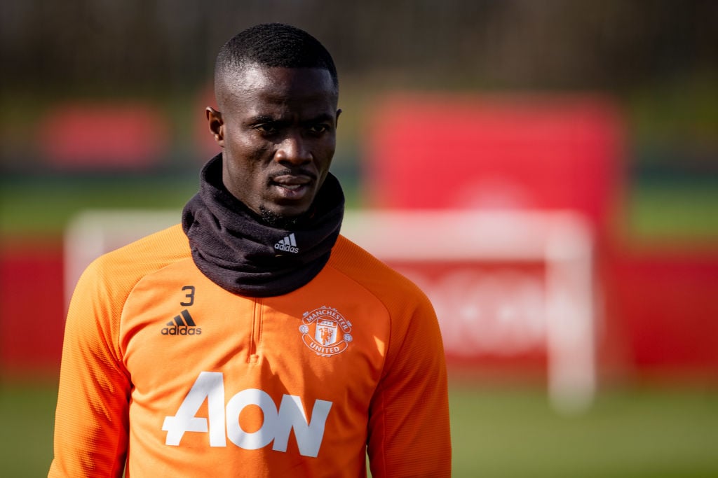 Eric Bailly says he has returned to training