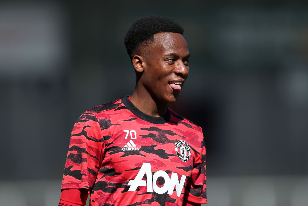 Noam Emeran says he is injured and will miss remainder of United's academy season