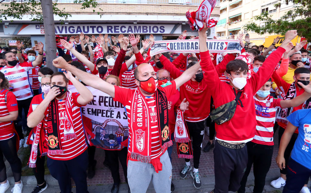 Granada CF v Manchester United - UEFA Europa League Quarter Final: Leg One