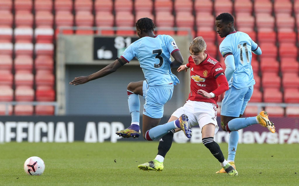 Manchester United U23s lose late on as Mipo Odubeko scores hat-trick for West Ham