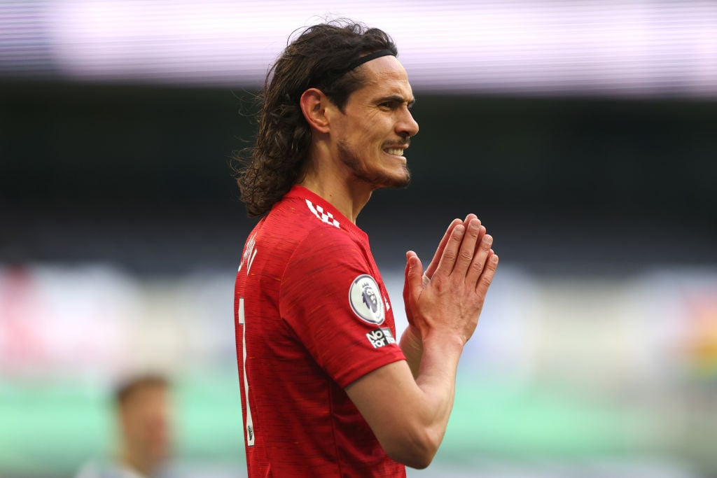 Manchester United's TikTok account releases light-hearted Cavani video after Tottenham controversy