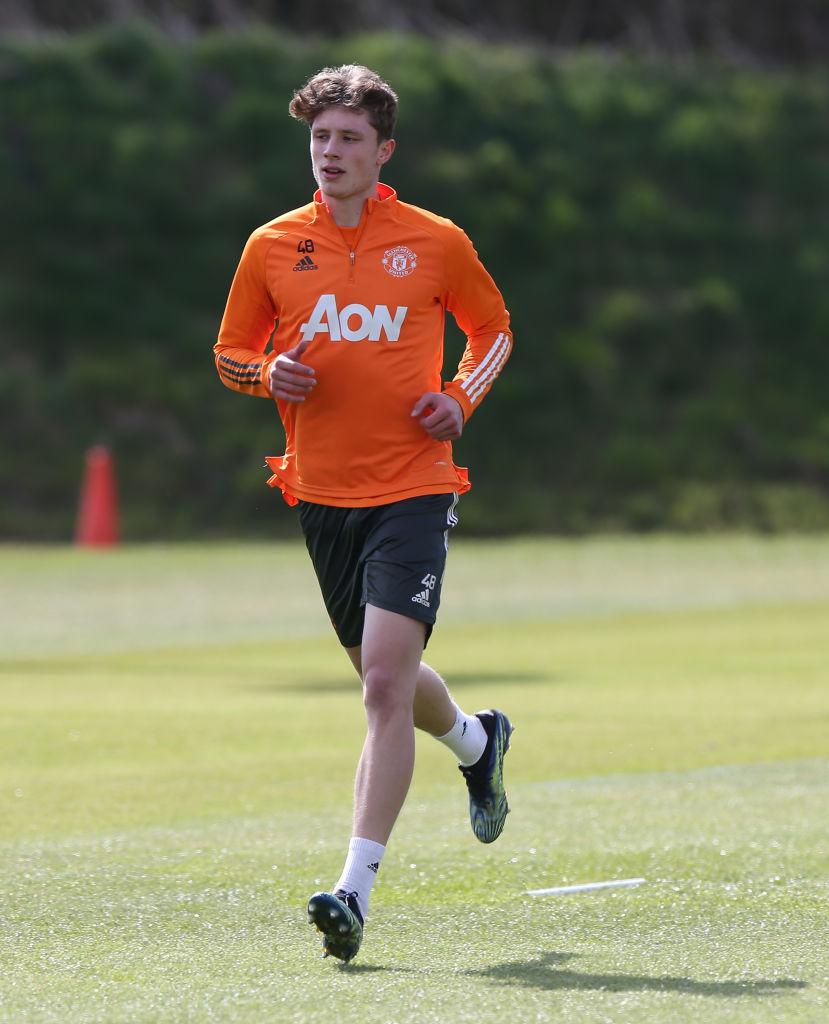 Will Fish called into Manchester United first team training