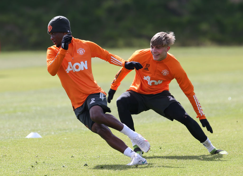 Manchester United Training Session