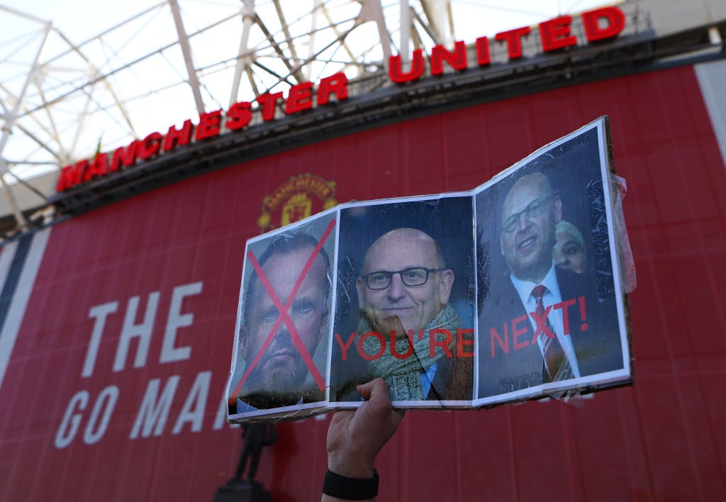 Pictures as Manchester United fans protest against Glazer ownership outside  and inside Old Trafford - United In Focus