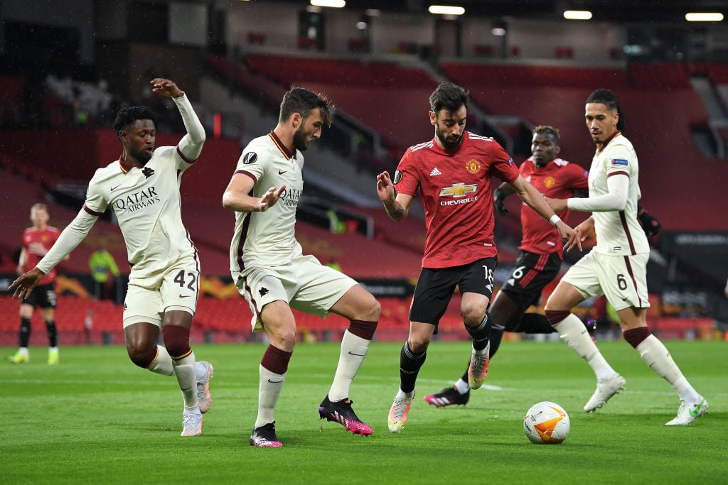 Manchester United v AS Roma - UEFA Europa League Semi Final: Leg One