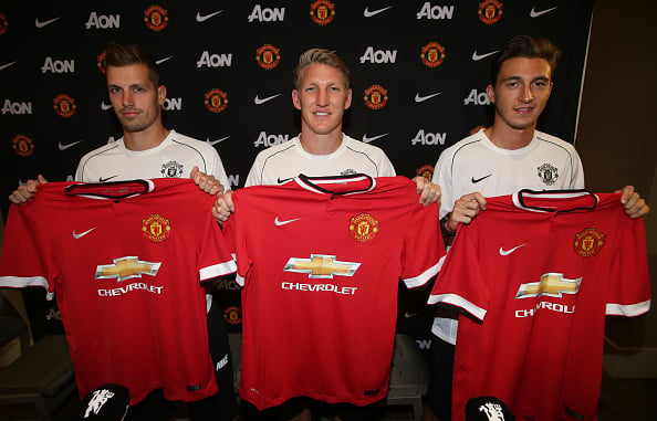 Manchester United Press Conference to Welcome Bastian Schweinsteiger and Morgan Schneiderlin