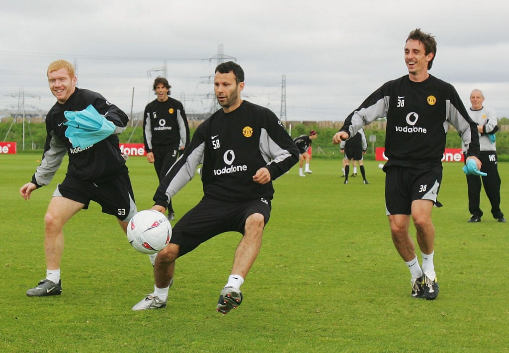 Manchester United First Team Training