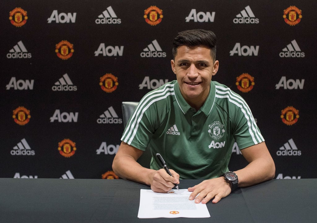 Manchester United Unveil New Signing Alexis Sanchez