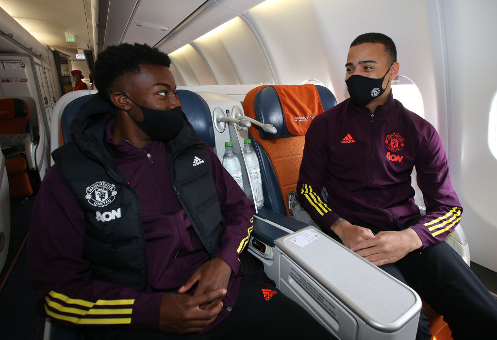 Manchester United Travel to Gdansk for the UEFA Europa League Final