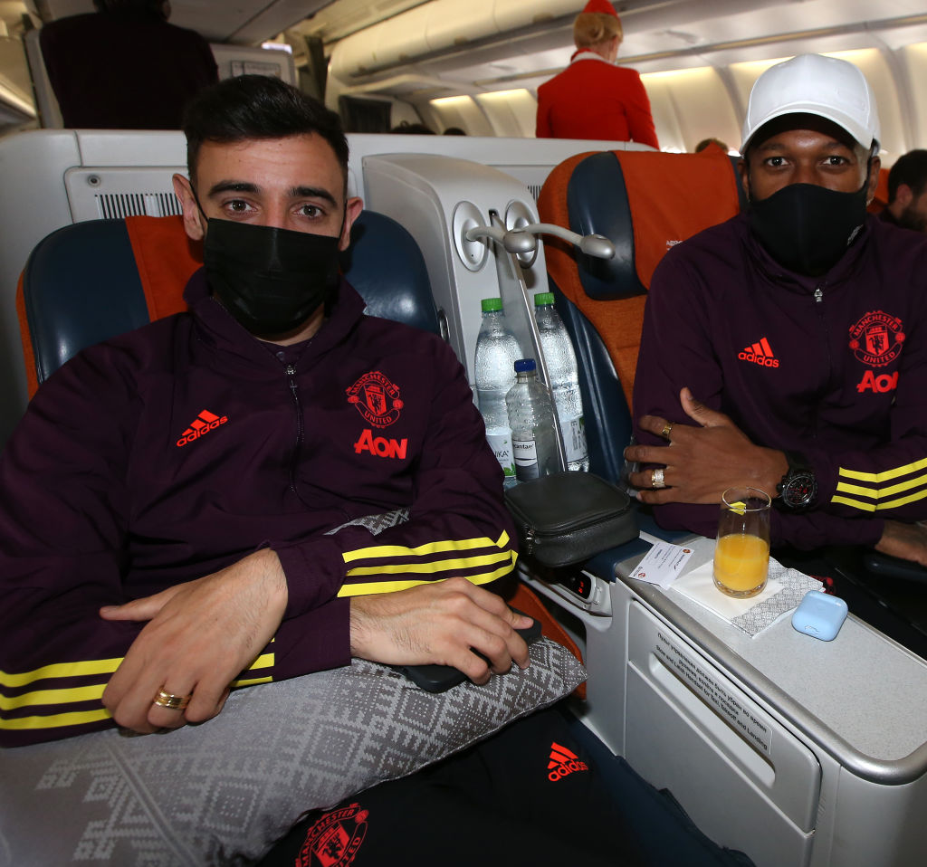 Manchester United Travel to Gdansk for the UEFA Europa League Final